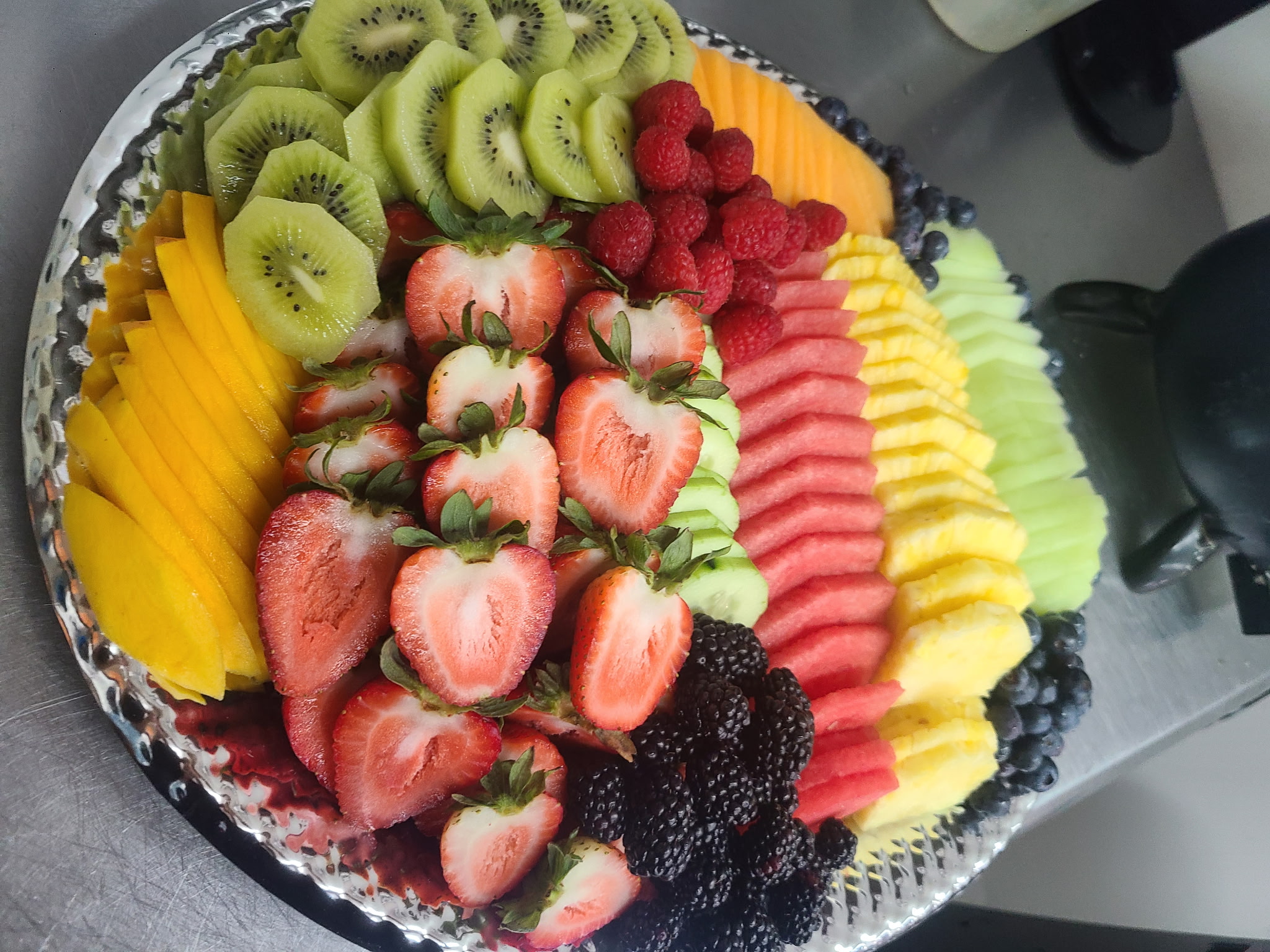 Fresh fruit catering platter
